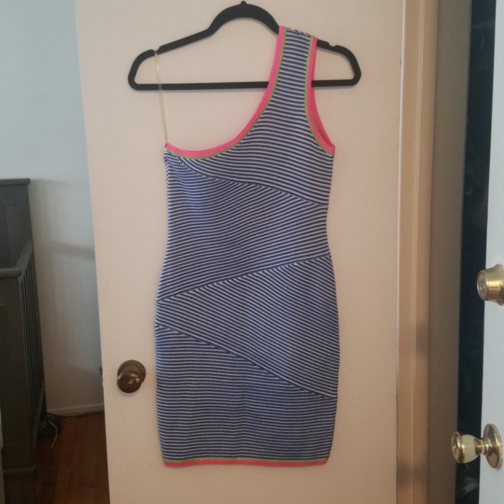 Blue/White stripe Dress